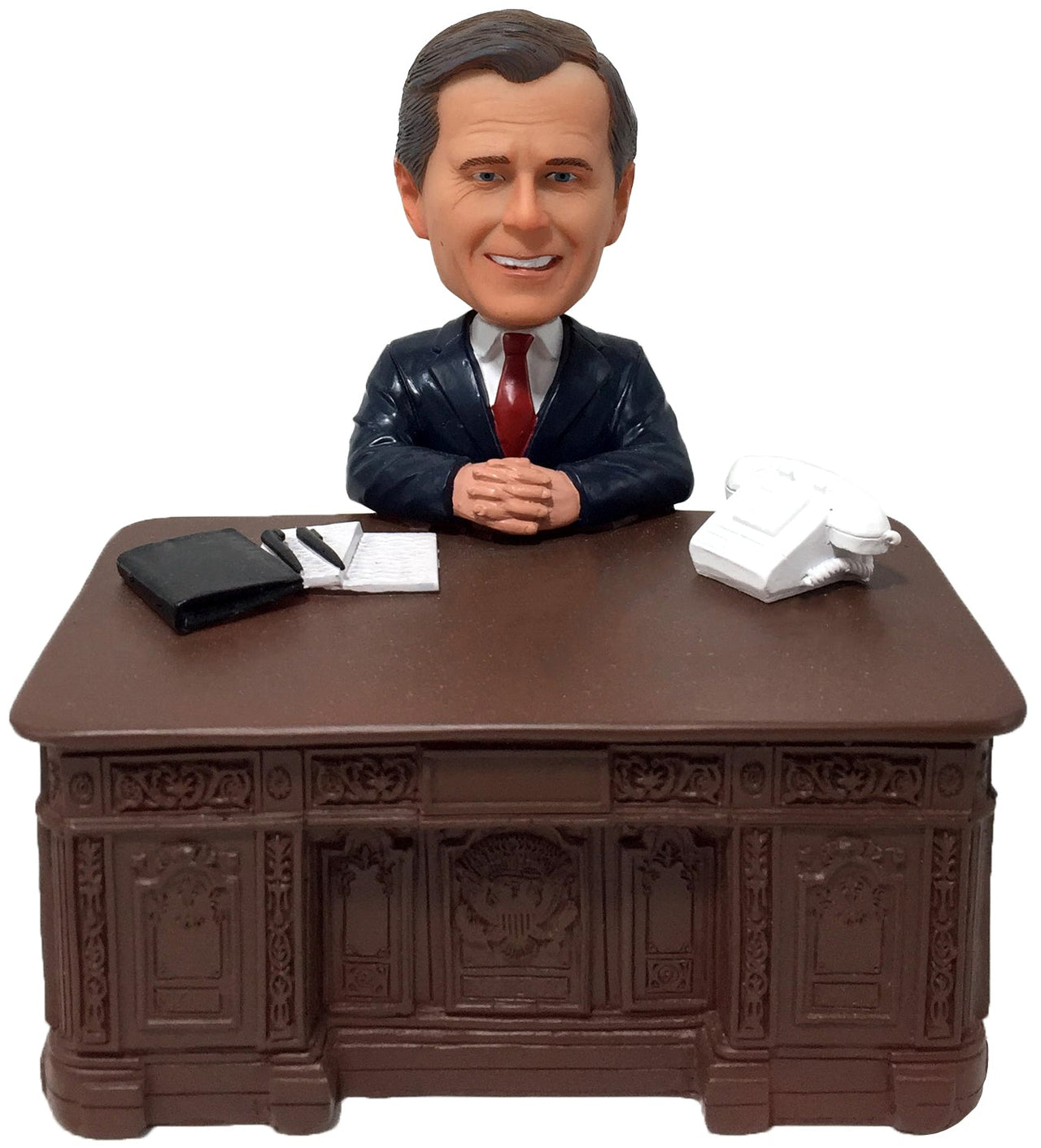George Hw Bush President Resolute Desk Bobblehead