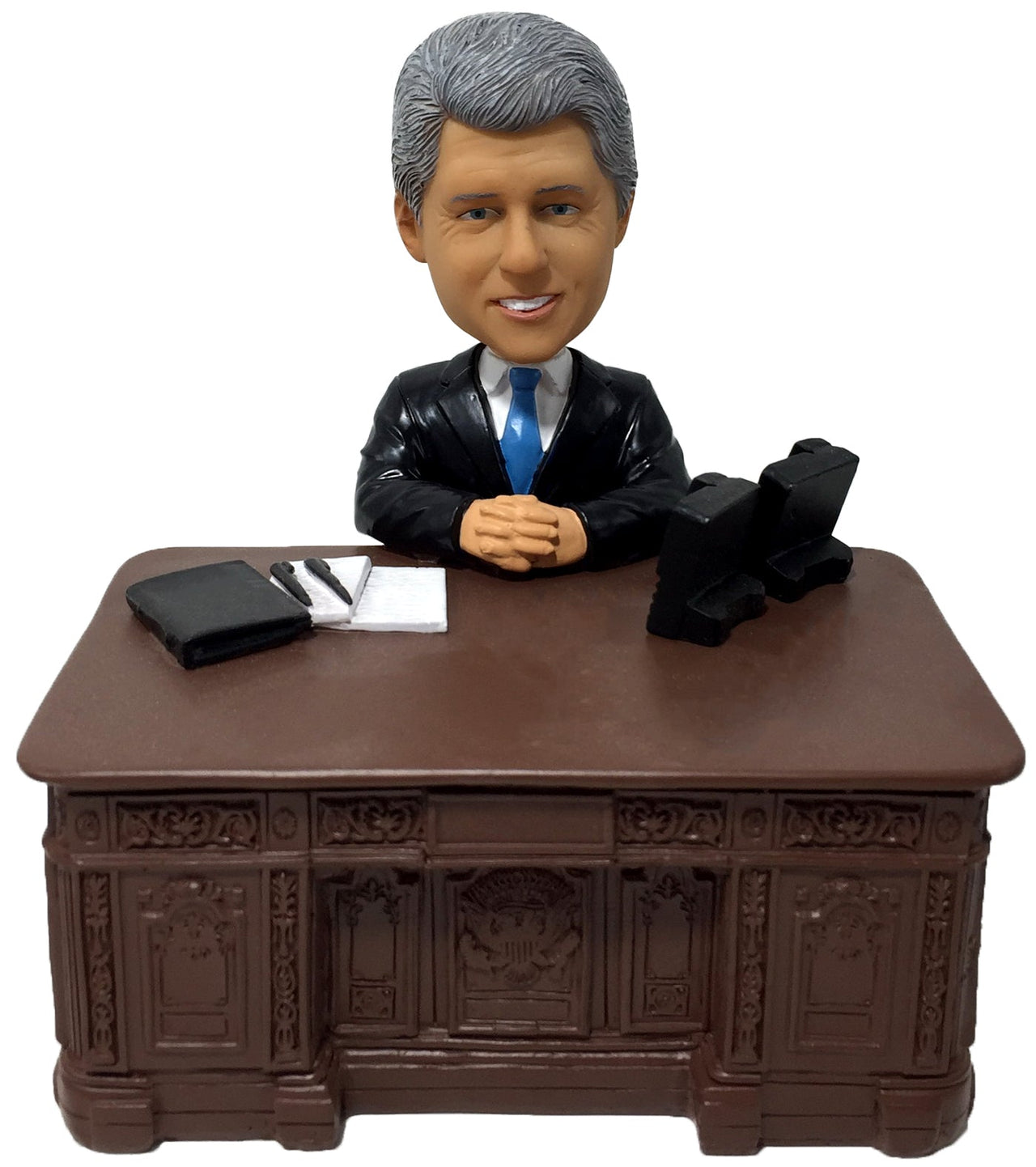 Bill Clinton President Resolute Desk Bobblehead