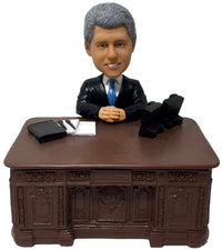 Thumbnail for Bill Clinton President Resolute Desk Bobblehead