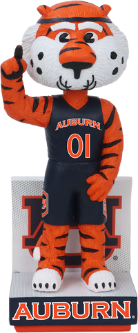 Thumbnail for Auburn Mascot Blue Jersey Basketball Bobblehead