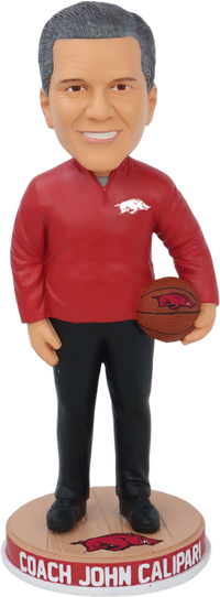 Thumbnail for Arkansas Coach John Calipari Quarter Zip Bobblehead