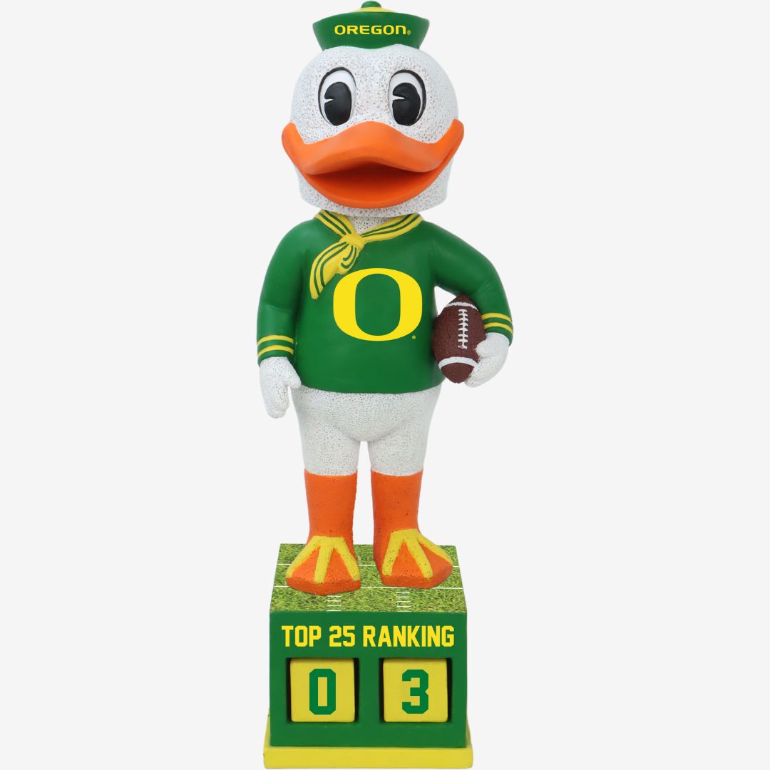 Oregon Football Tracker Bobblehead
