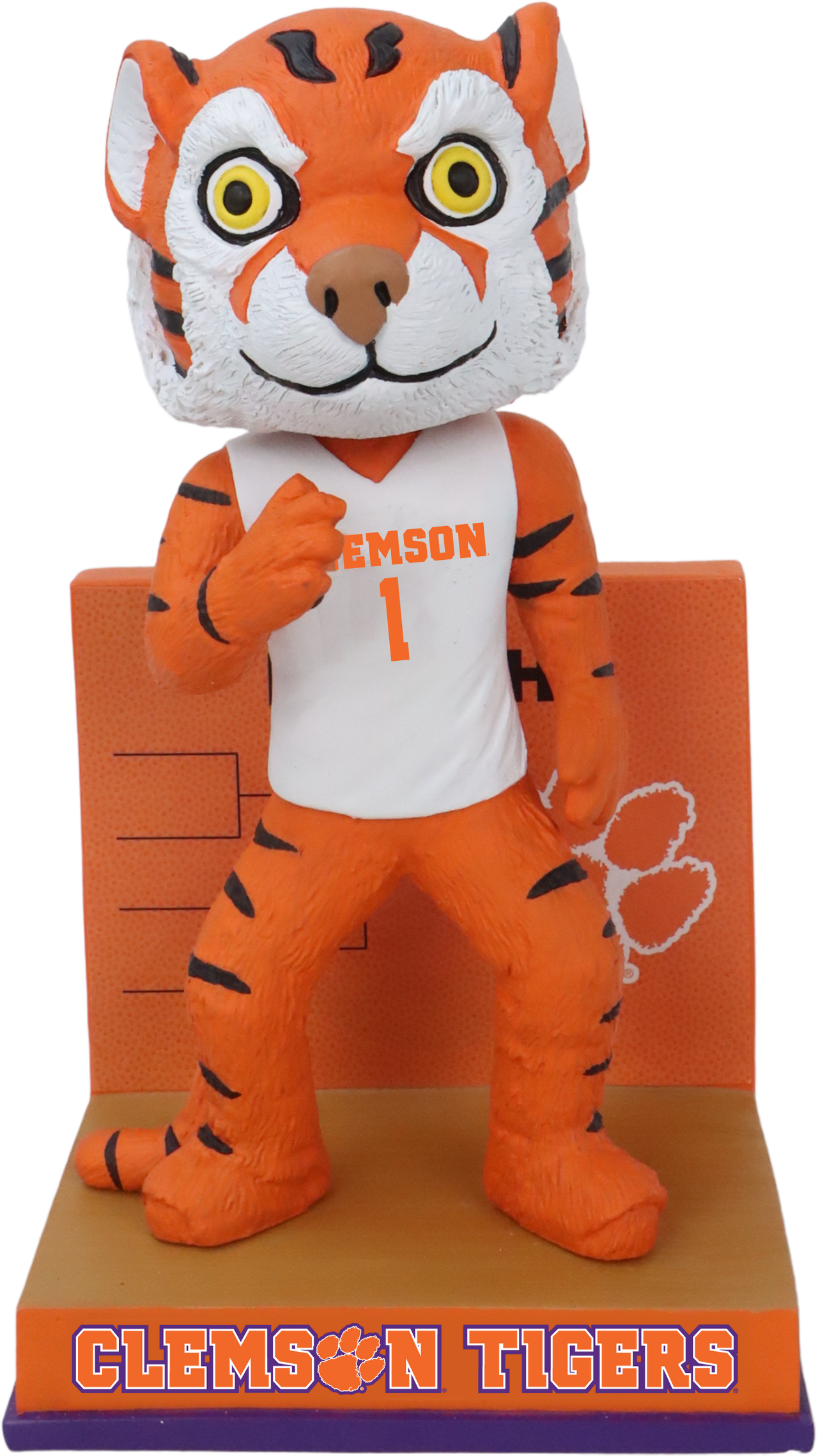 Clemson Mascot March Madness Dancing Bobblehead
