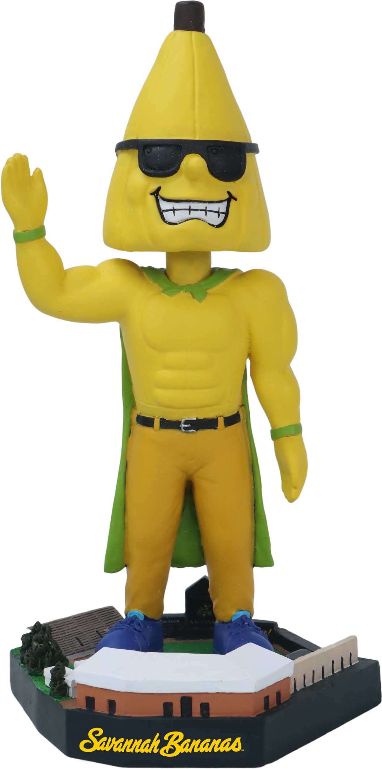 Split Savannah Bananas Grayson Stadium Bobblehead