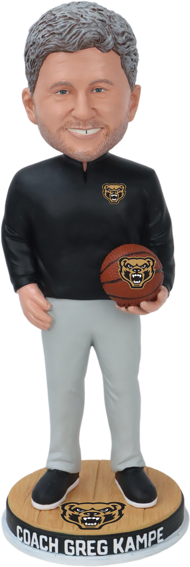 Greg Kampe Bobblehead - Black Shirt Bobblehead