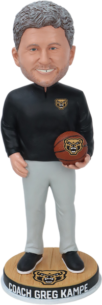 Thumbnail for Greg Kampe Bobblehead - Black Shirt Bobblehead