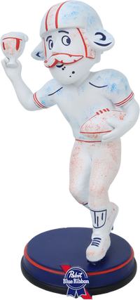 Thumbnail for Cool Blue Football Pabst Blue Ribbon Bobblehead