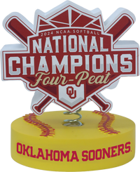 Thumbnail for Oklahoma 2024 Softball Champions Bobble Logo