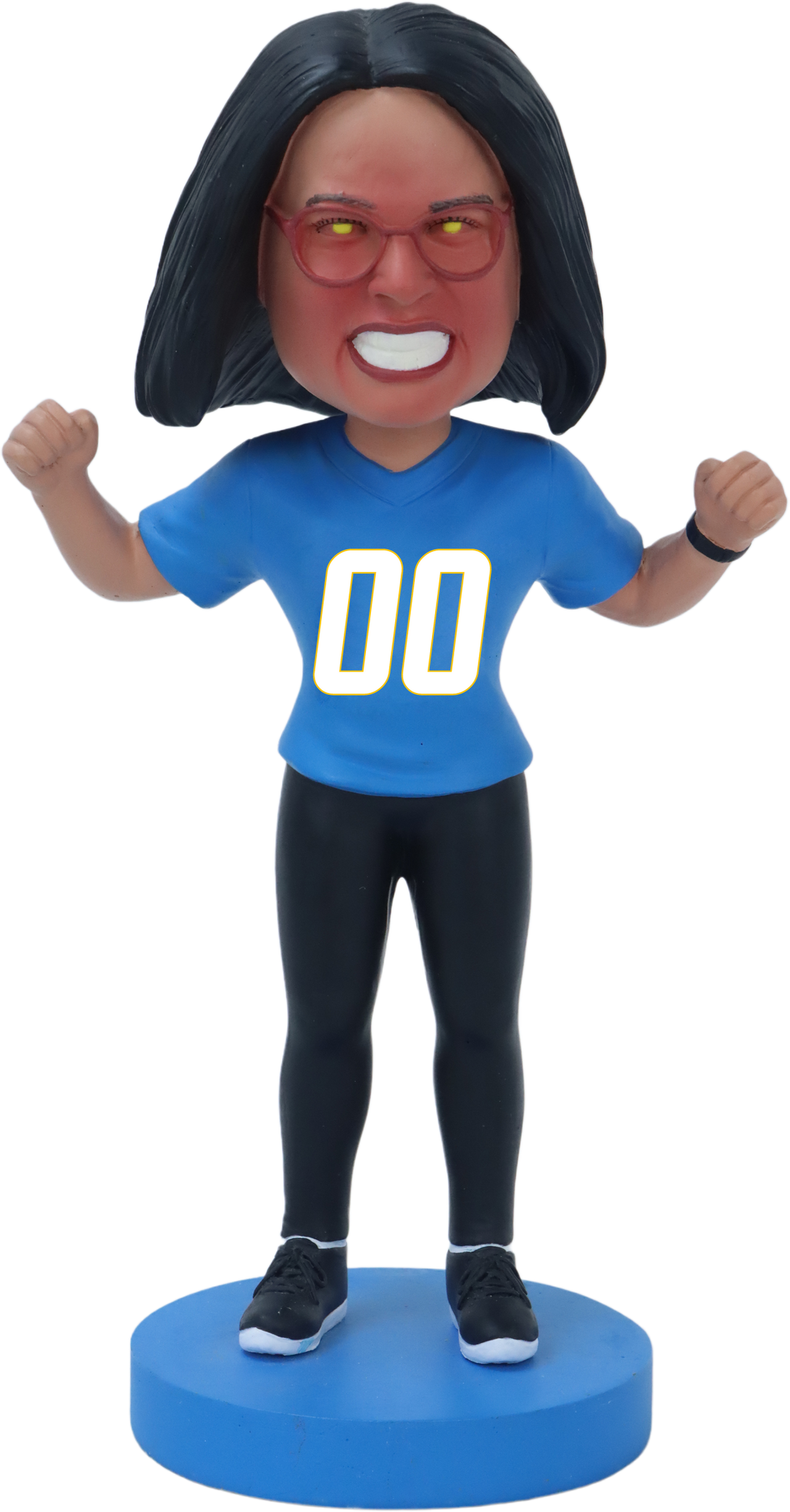 Super Fan Merianne - Angry - Red Eyes Bobblehead