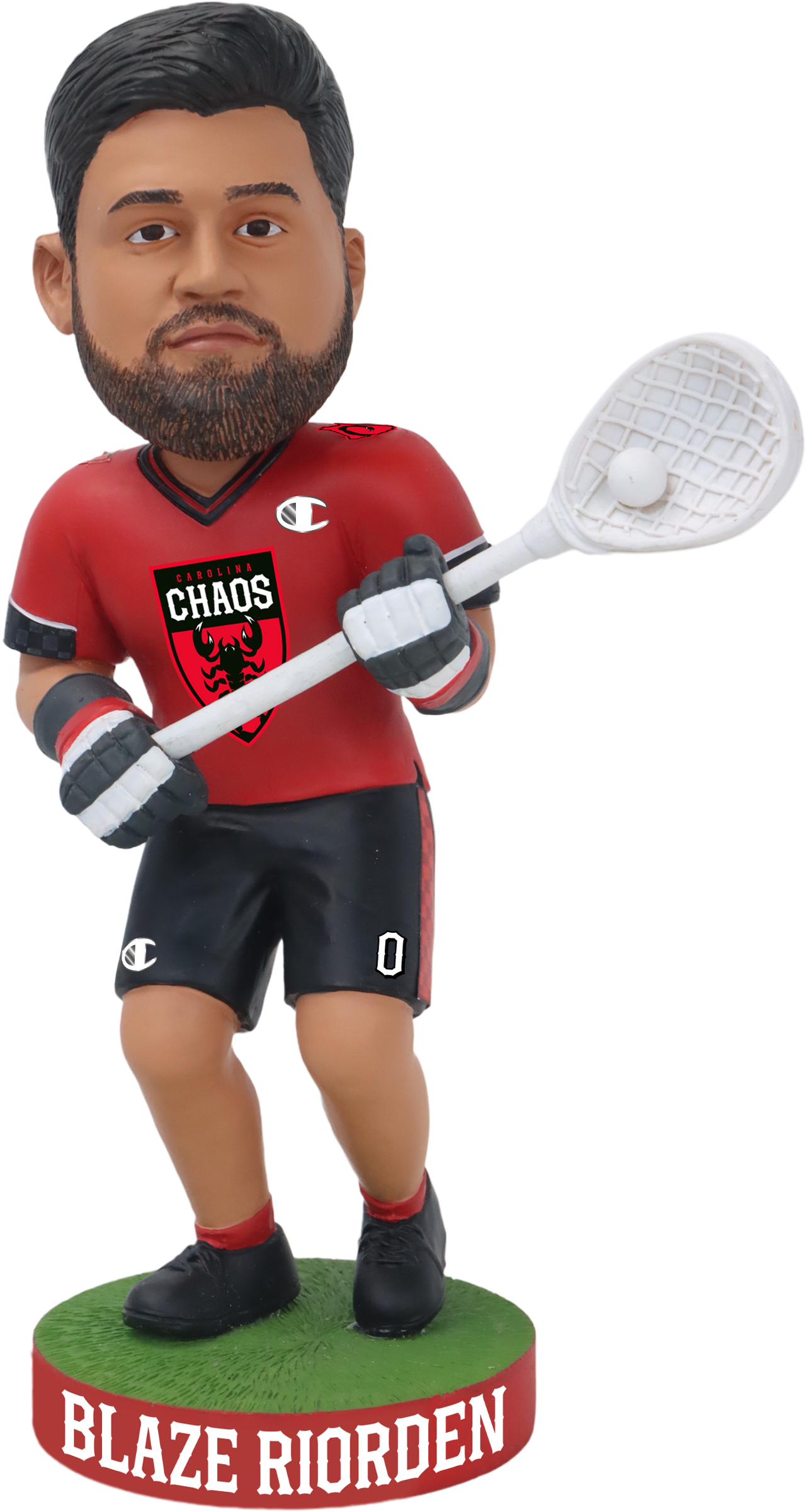 Blaze Riorden Carolina Chaos Premier Lacrosse League Bobblehead