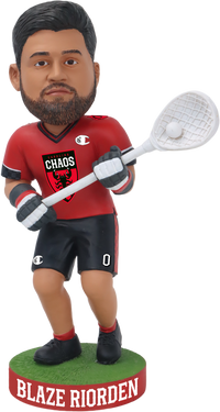 Thumbnail for Blaze Riorden Carolina Chaos Premier Lacrosse League Bobblehead