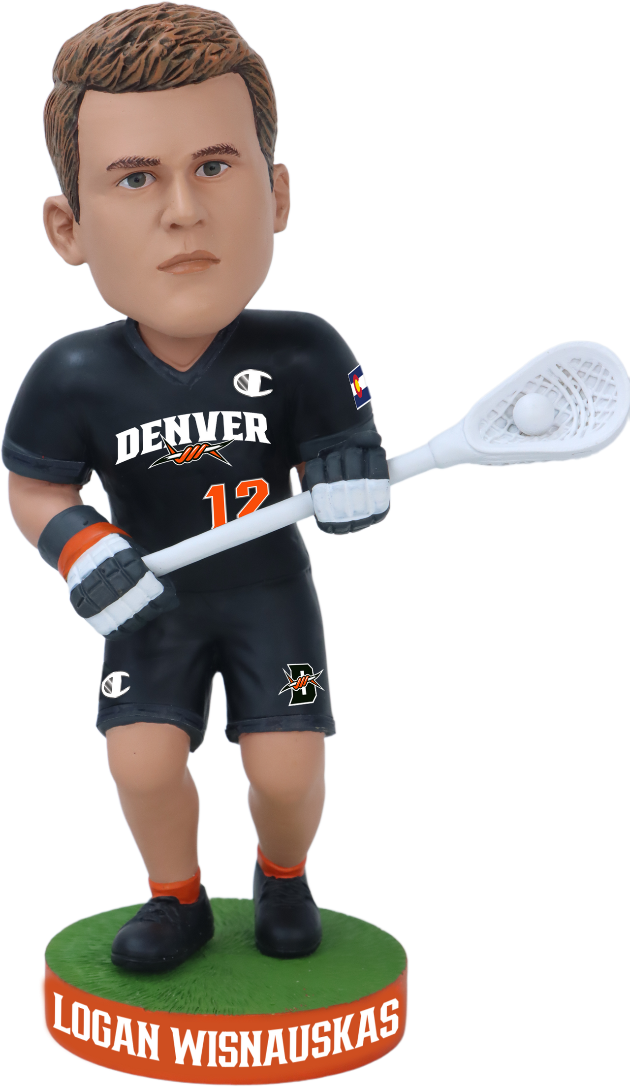 Logan Wisnauskas Denver Outlaws Premier Lacrosse League Bobblehead