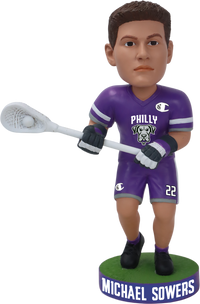 Thumbnail for Michael Sowers Philadelphia Waterdogs Premier Lacrosse League Bobblehead