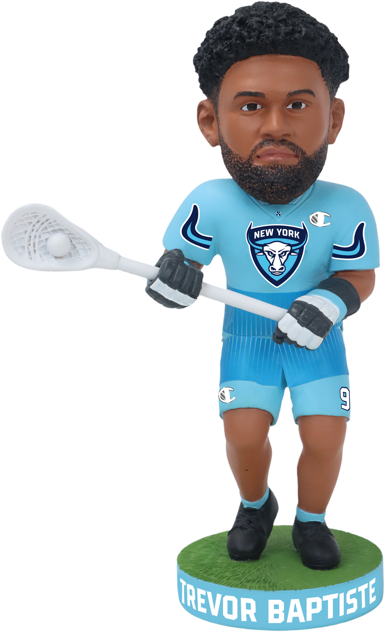 Trevor Baptiste New York Atlas Premier Lacrosse League Bobblehead