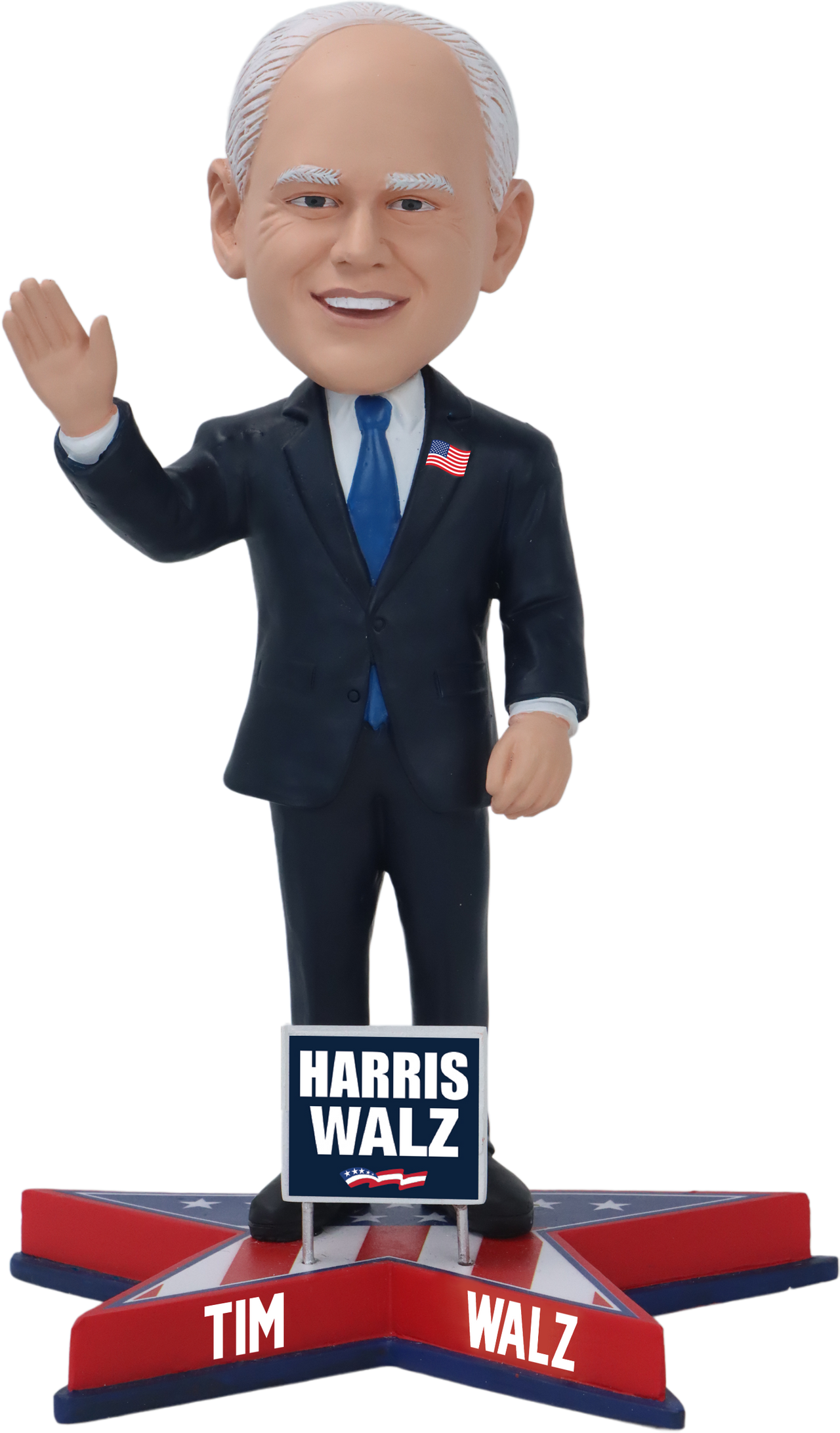 Tim Walz 2024 Vice President Candidate Bobblehead