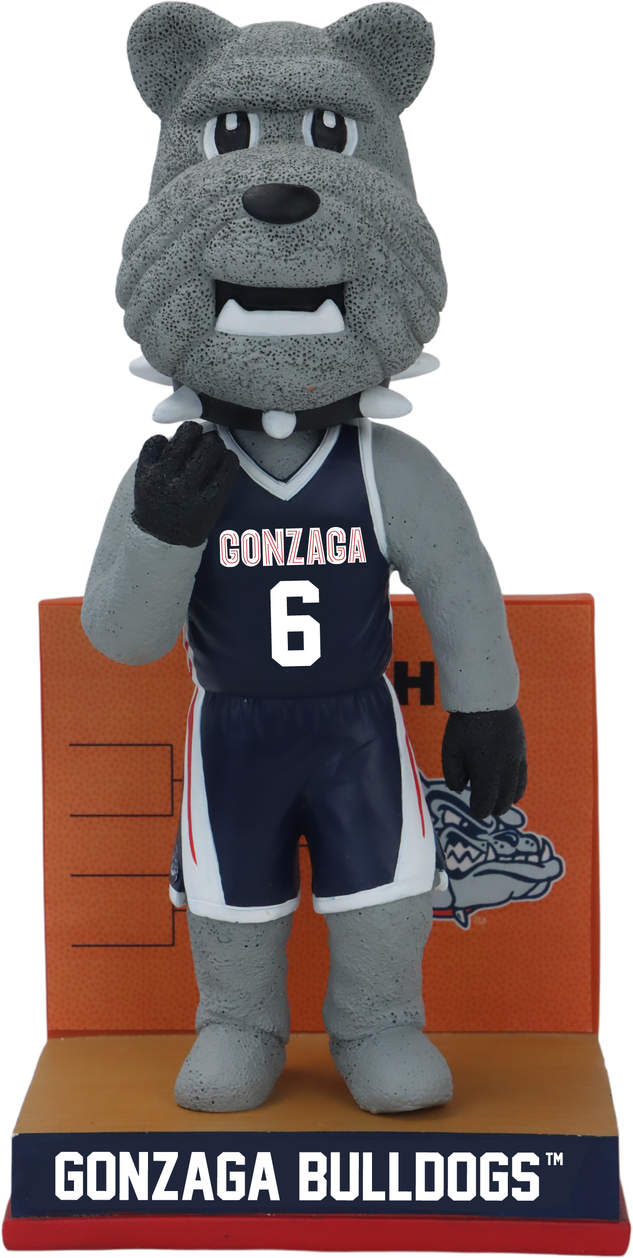 Gonzaga Mascot March Madness Dancing Bobblehead