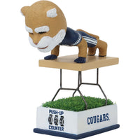 Thumbnail for Cosmo The Cougar BYU Cougars Push-Up Counter Bobblehead NCAA College