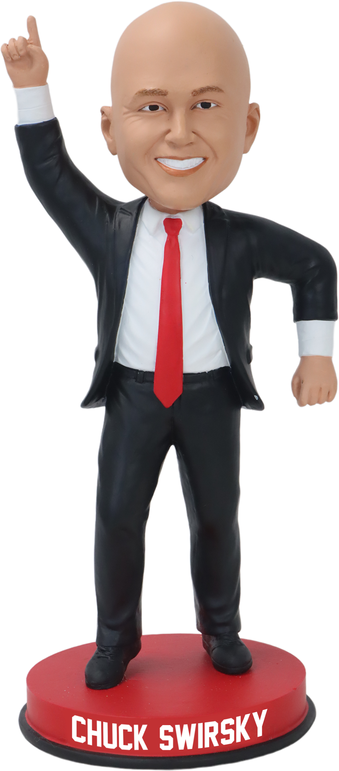 Chuck Swirsky Chicago Victory Dance Bobblehead NBA Basketball