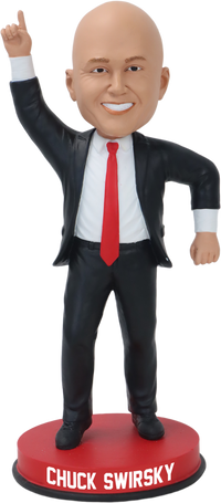 Thumbnail for Chuck Swirsky Chicago Victory Dance Bobblehead NBA Basketball