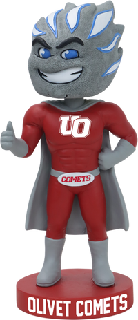 Thumbnail for Clyde Olivet Comets Male Mascot Bobblehead NCAA College