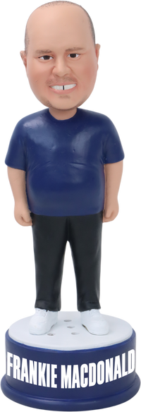 Thumbnail for Frankie MacDonald Blue Shirt Bobblehead