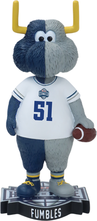 Thumbnail for Fumbles College Football Hall OF Fame Bobblehead NCAA College