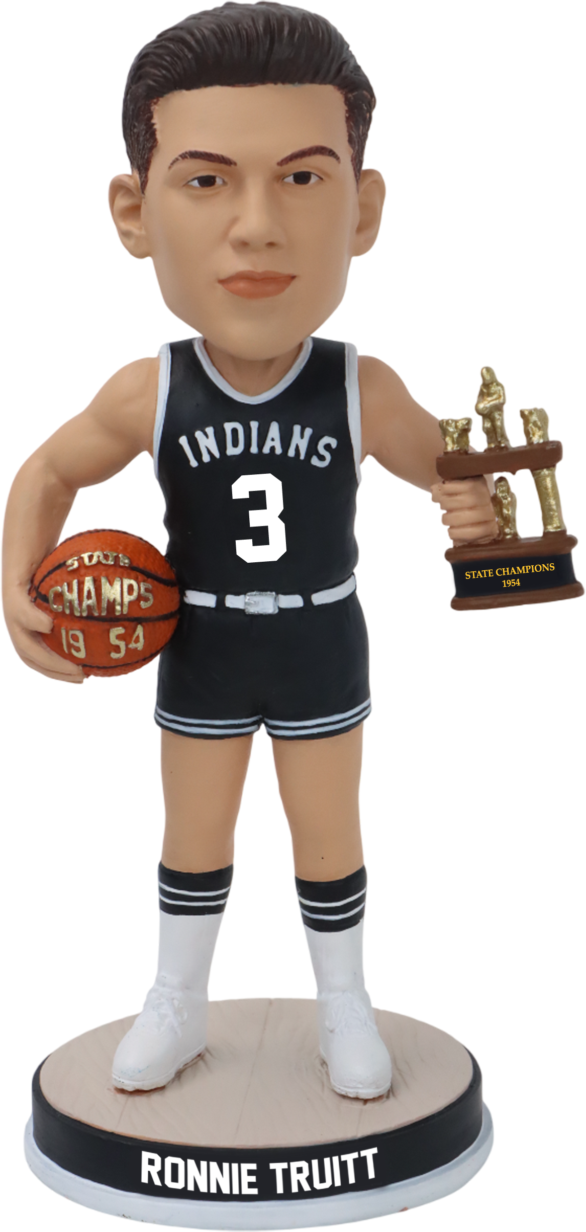 Ronnie Truitt Milan Indians 1954 Indiana High School State Champions Bobblehead