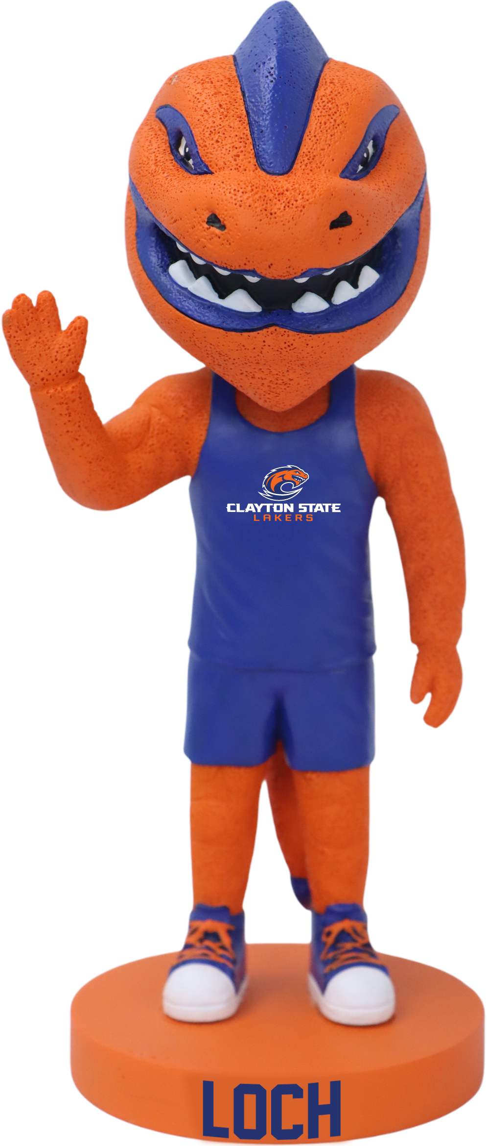 Loch Clayton State Lakers Mascot Bobblehead NCAA College