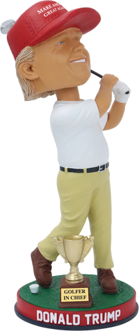 Thumbnail for Donald Trump President Golf Bobblehead United States Golfer in Chief