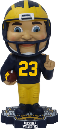 Thumbnail for Michigan 2024 CFP Champions White Boy Bobblehead