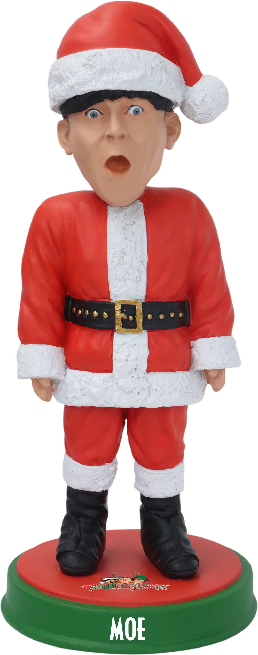 Santa Moe The Three Stooges Bobblehead