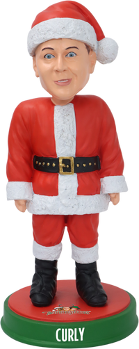 Thumbnail for Santa Curly The Three Stooges Bobblehead