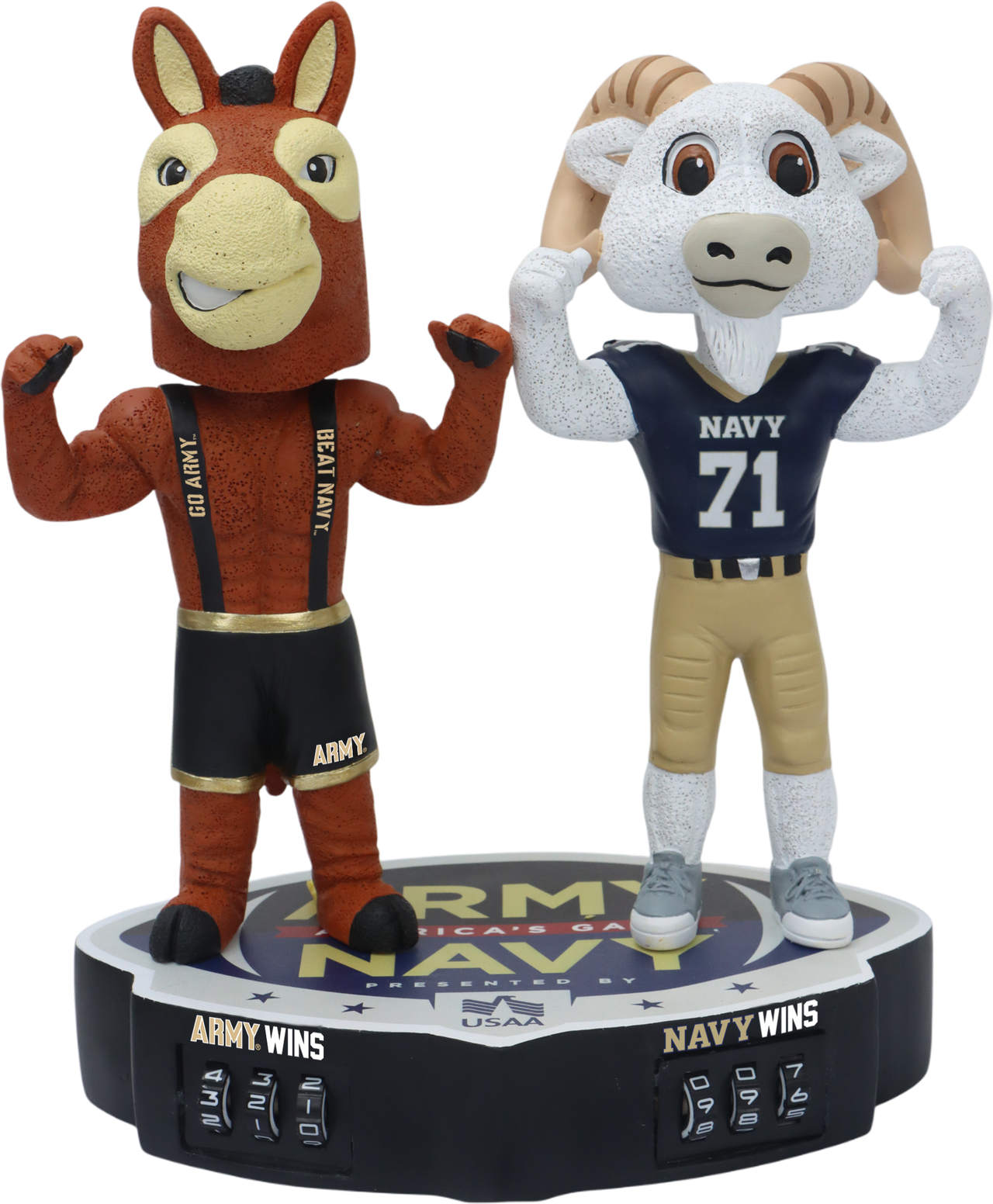 Army vs. Navy Win Counter Bobblehead