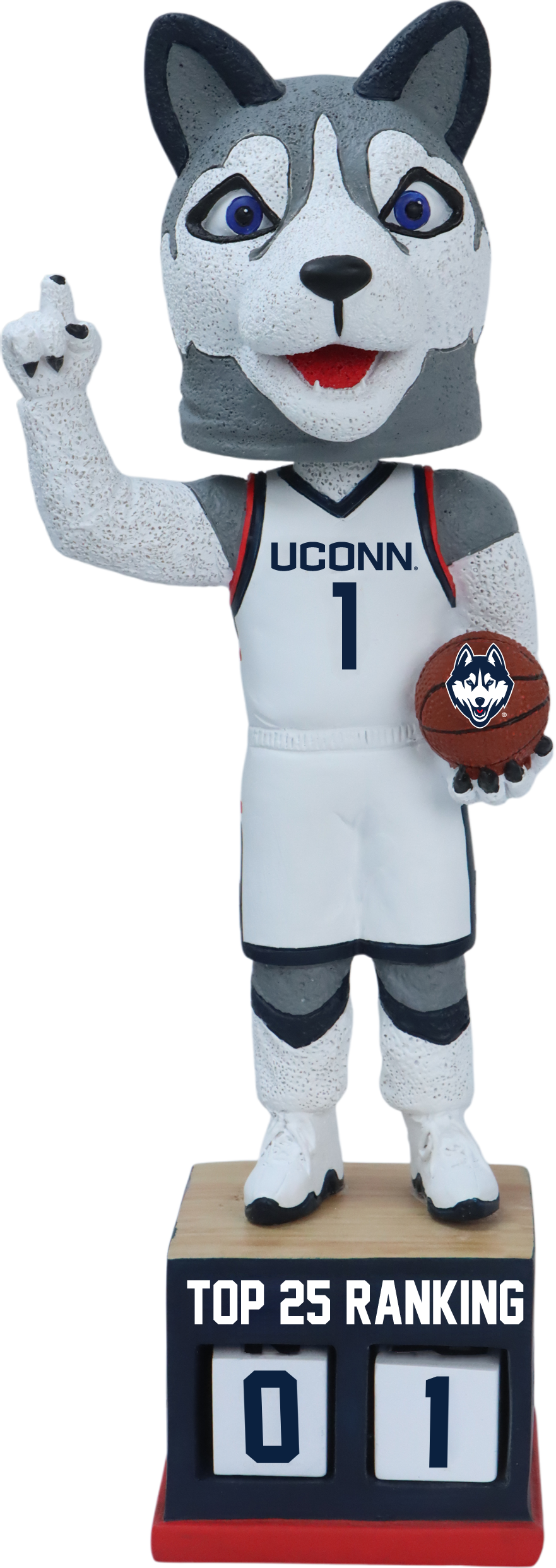 UConn Men's Basketball Tracker Bobblehead