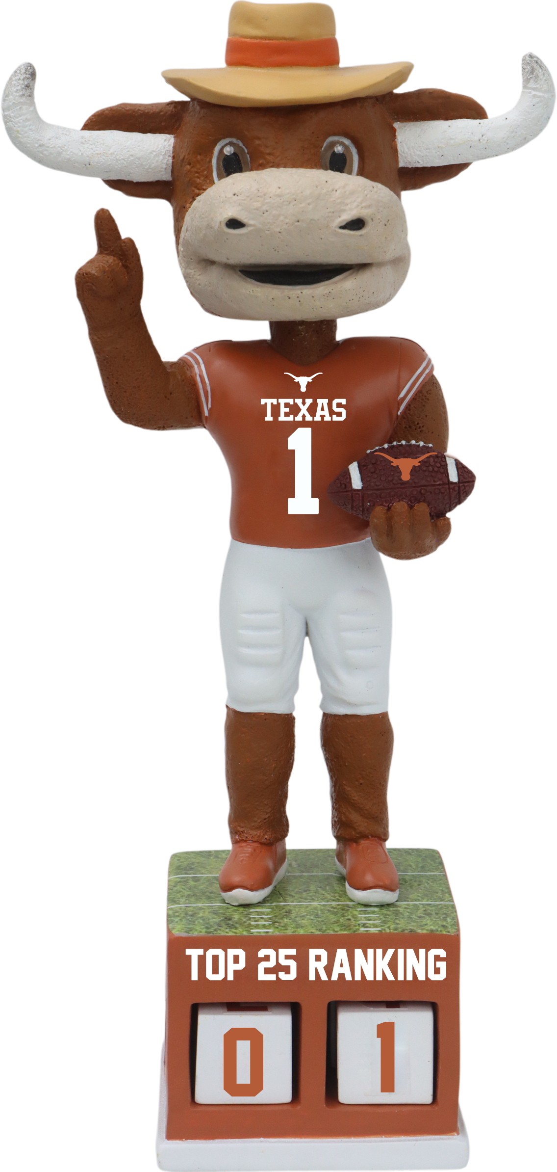 Texas Football Tracker Bobblehead