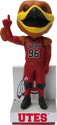 Thumbnail for Utah Mascot Red Jersey Bobblehead