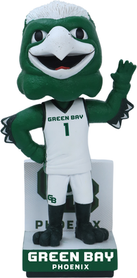 Thumbnail for Green Bay Mascot White Jersey Bobblehead