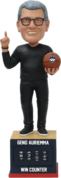 Thumbnail for UConn Coach Geno Win Counter Bobblehead