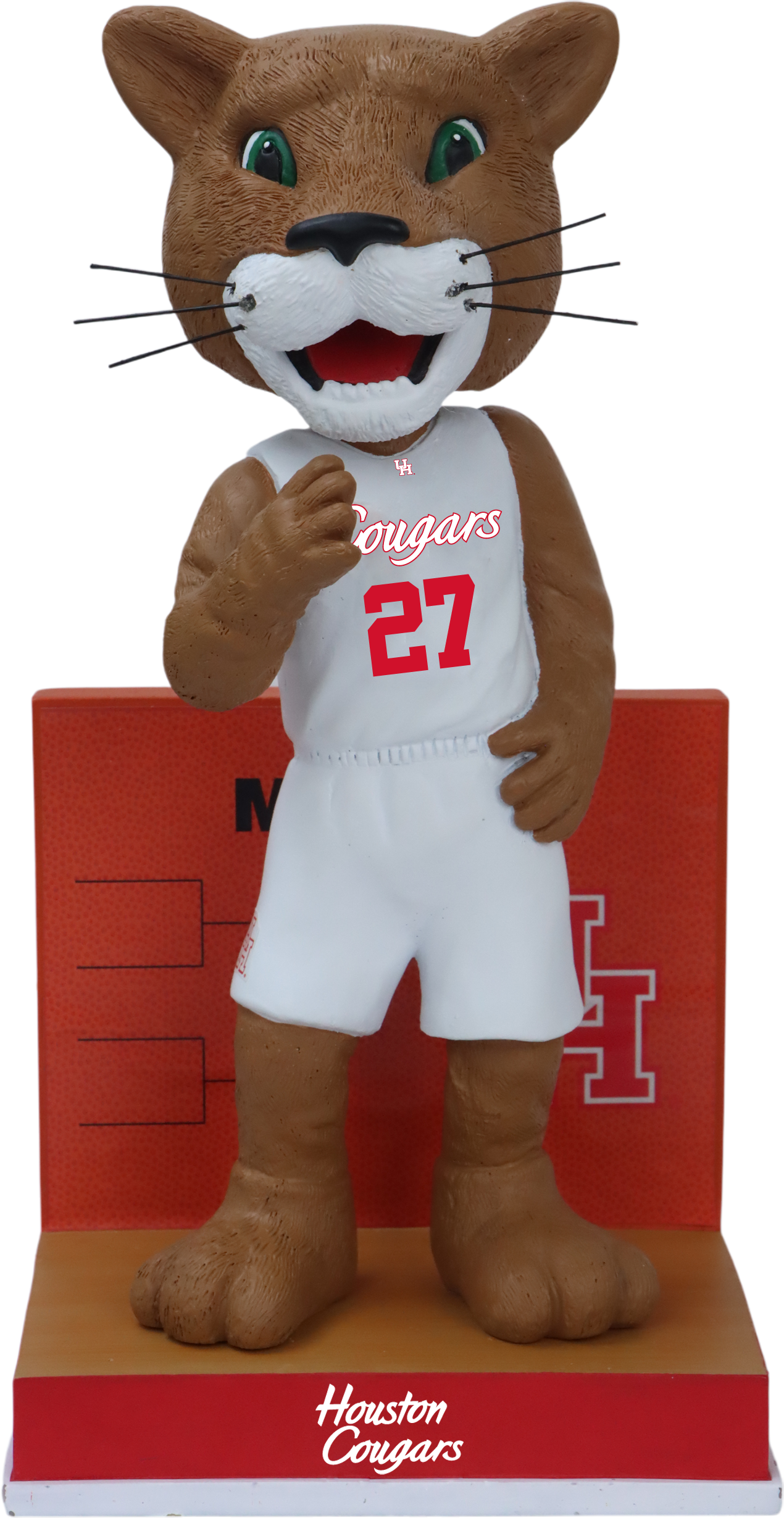 Houston Male Mascot March Madness Dancing Bobblehead
