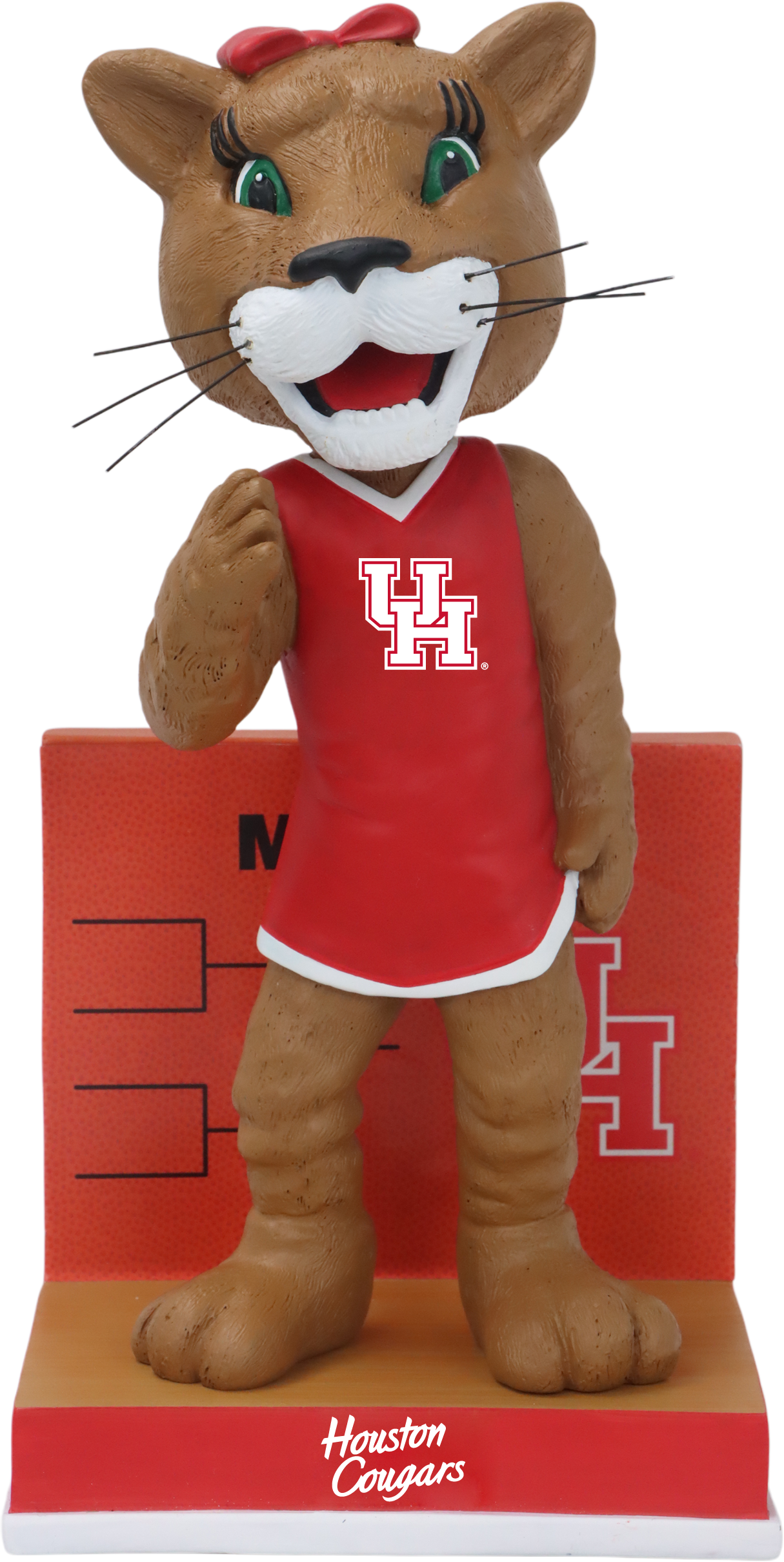 Houston Female Mascot March Madness Dancing Bobblehead