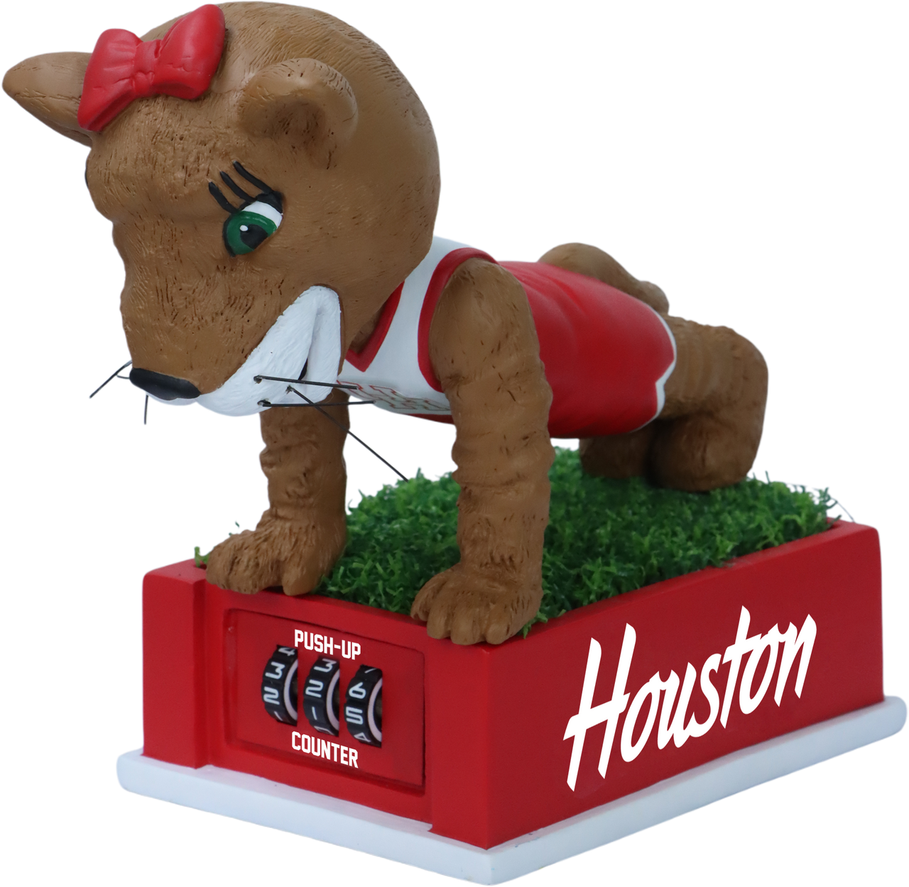 Houston Female (Sasha) Push Up Counter Bobblehead