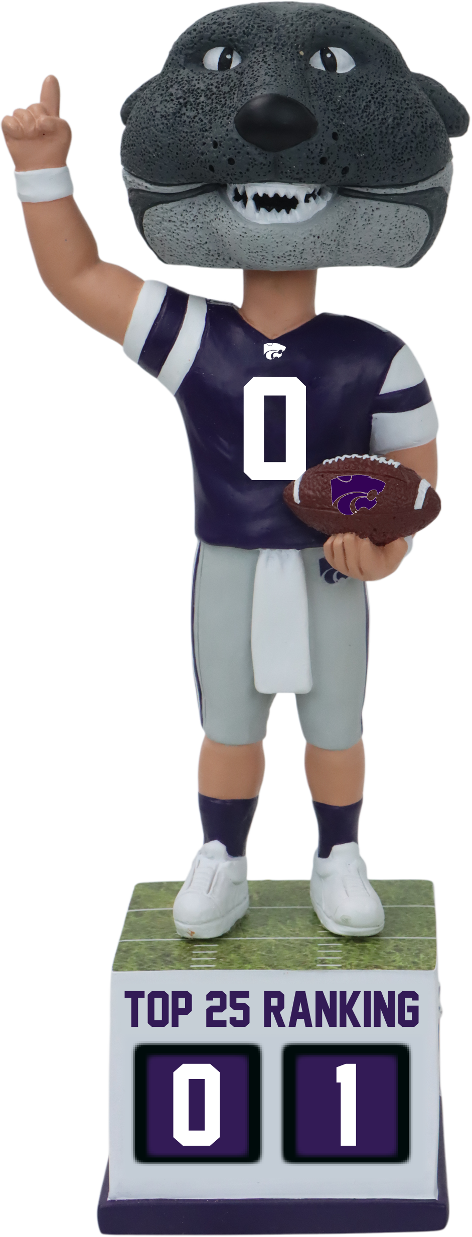 Kansas State Football Tracker Bobblehead