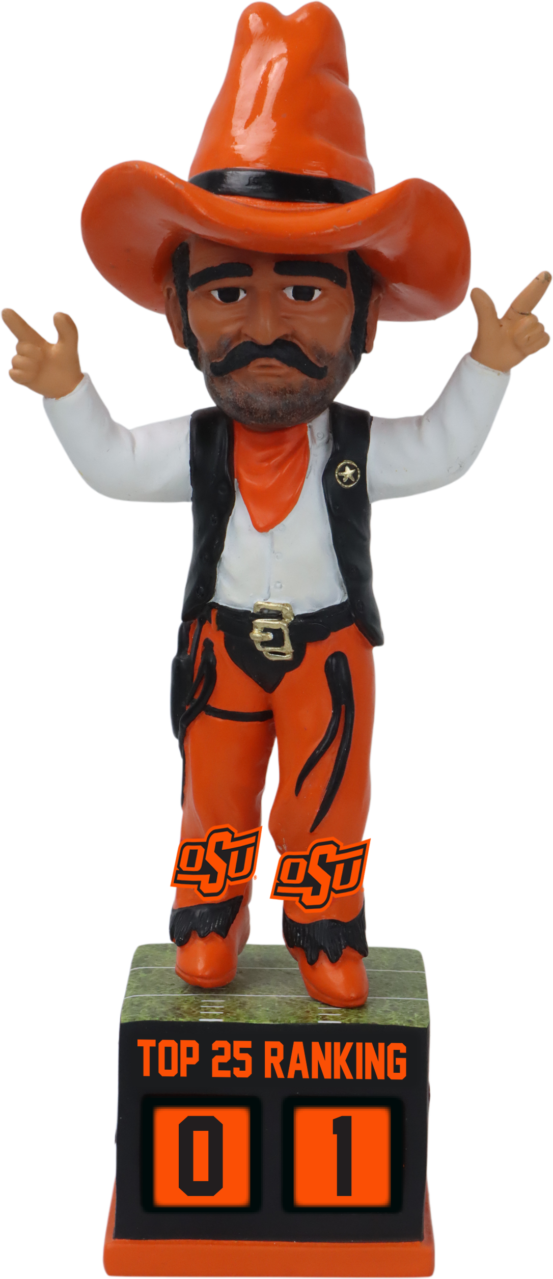 Oklahoma State Football Tracker Bobblehead