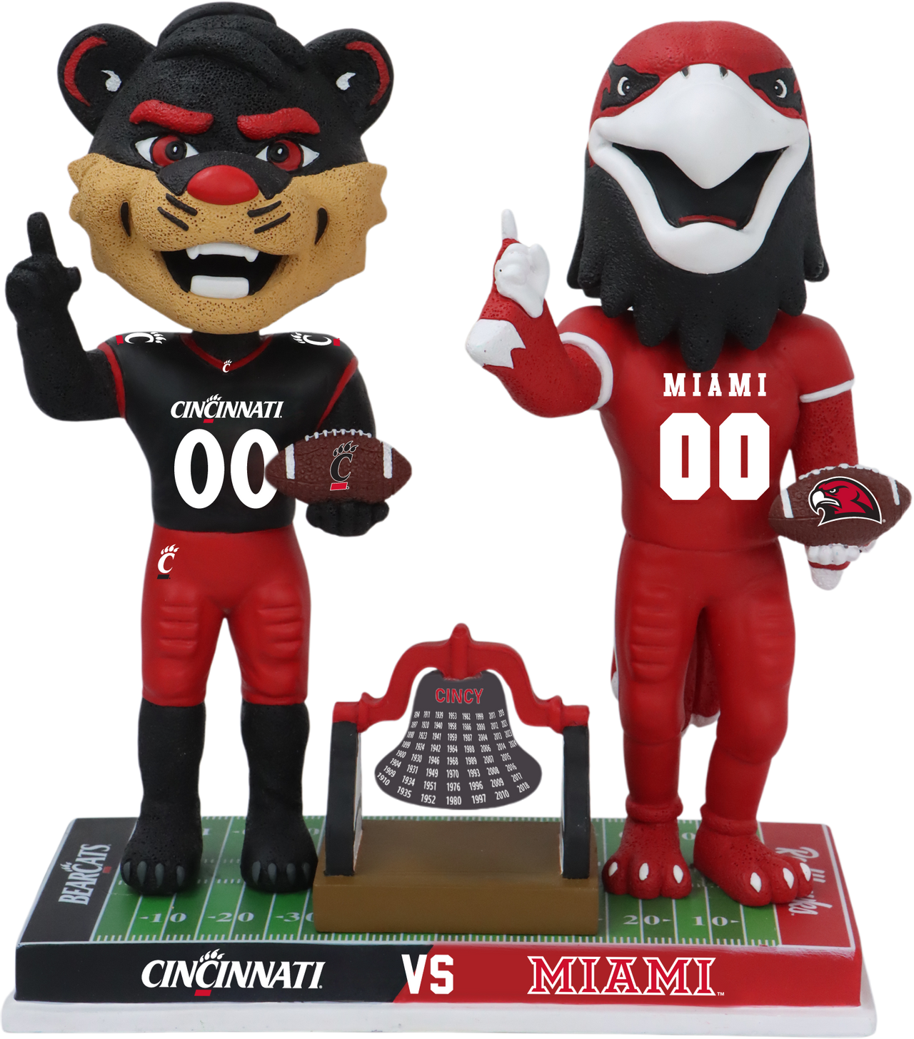 Cincinnati vs. Miami Ohio Rivalry Bobblehead
