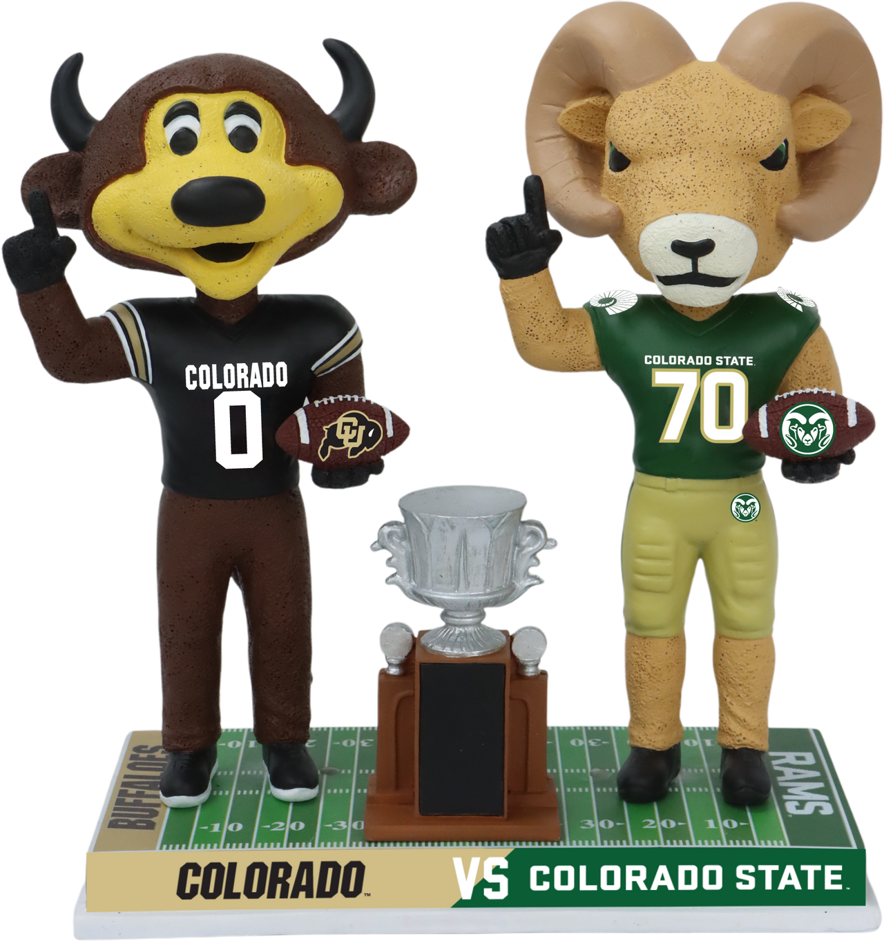 Colorado vs. Colorado State Rivalry Bobblehead