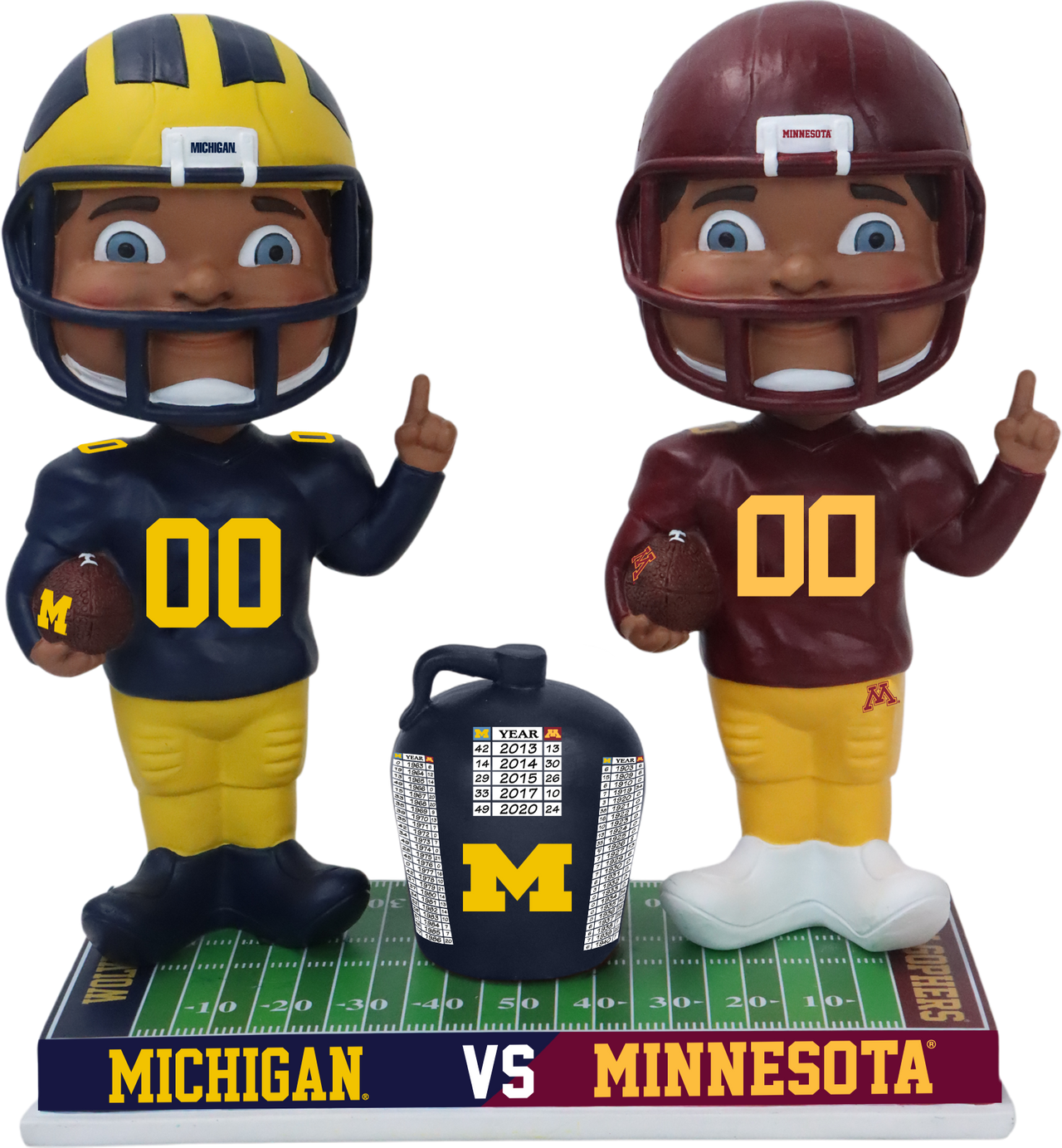 Michigan vs. Minnesota Rivalry Bobblehead