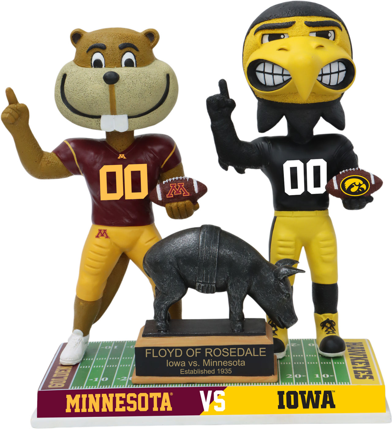 Minnesota vs. Iowa Rivalry Bobblehead