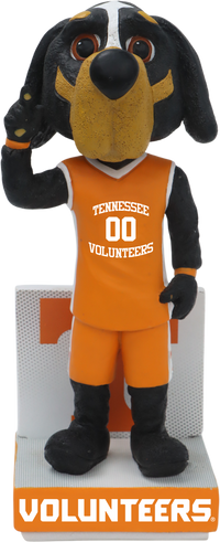Thumbnail for Tennessee Mascot Orange Basketball Jersey Bobblehead