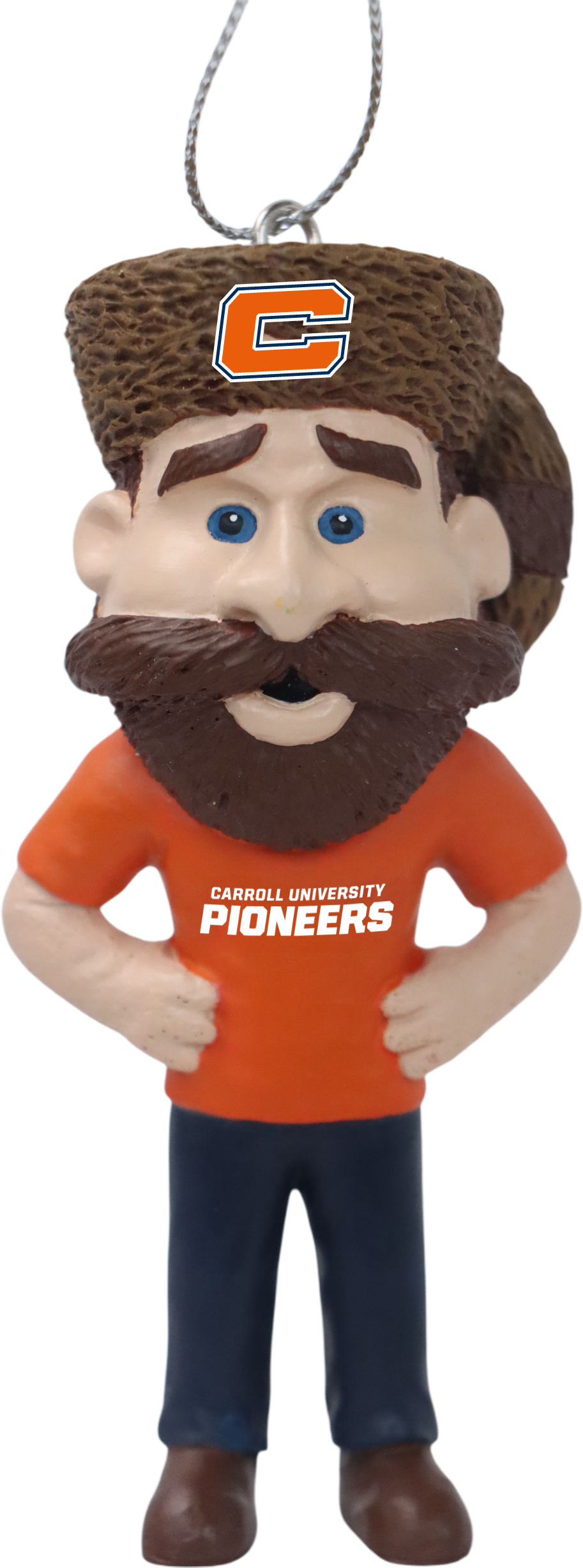 NDSU Football Championship Counter Bobblehead - Green Jersey