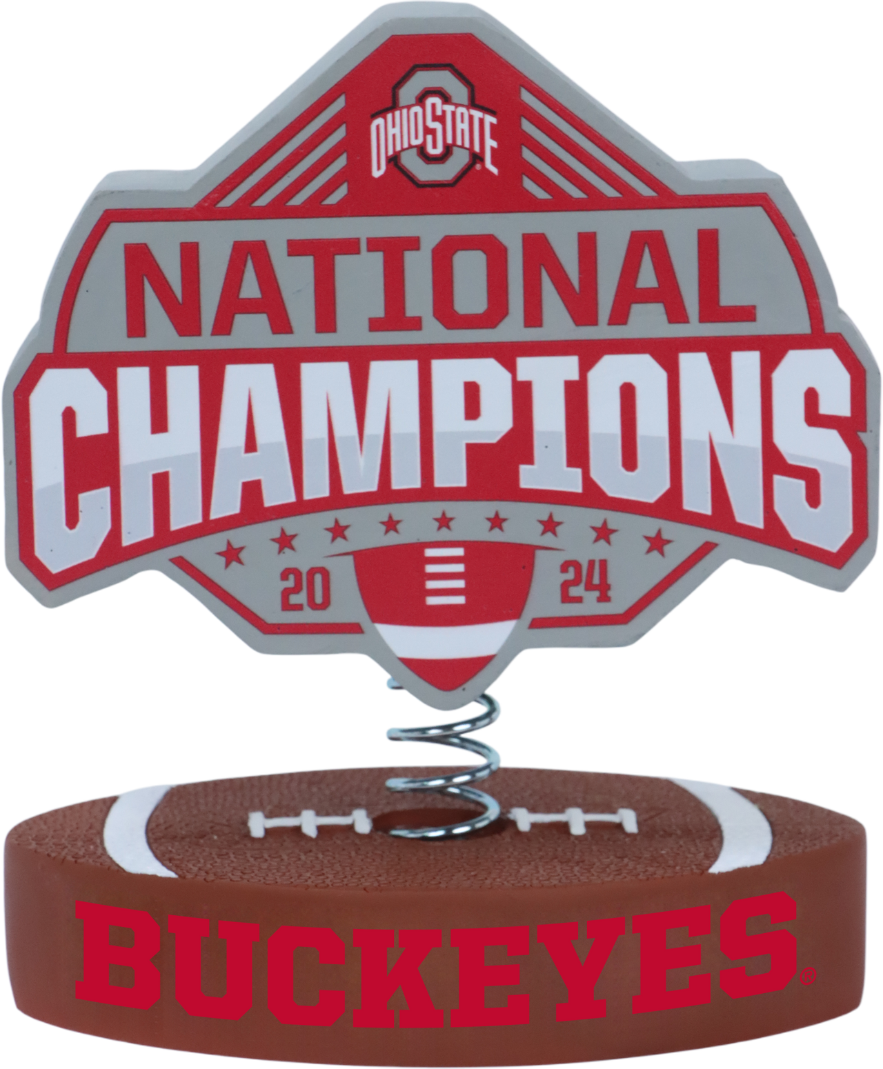 Ohio State Football 2024 CFP National Champions Bobble Logo